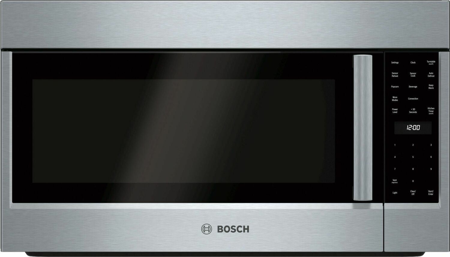 Bosch 800 Series 1.8 cuft Over-the-Range Convection Microwave with Sensor Cooking - Stainless Steel