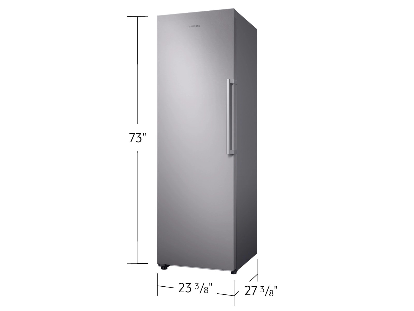Samsung 11 cuft Frost Free Convertible Upright Freezer - Stainless Steel