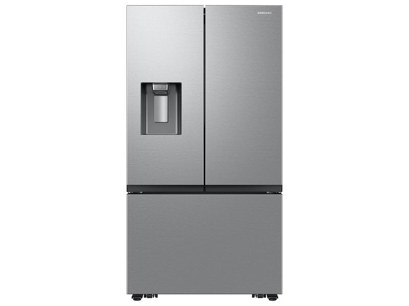 Samsung 31 cu. ft. Mega Capacity Standard Depth 3-Door French Door Refrigerator in Stainless Steel with External Dispenser