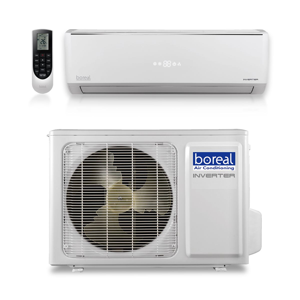 Boreal 12,000 BTU Inverter Air Conditioner 220 volts