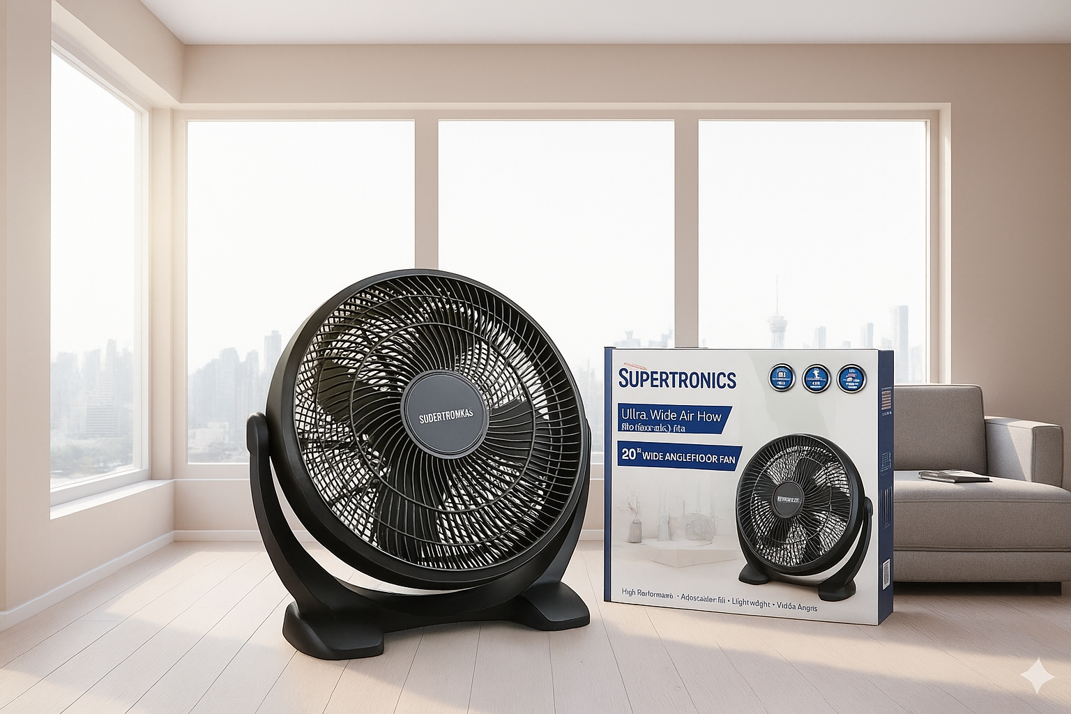 Supertronics 20" Floor Fan