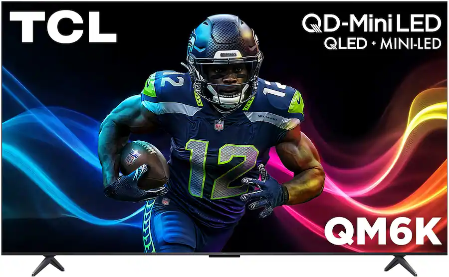TCL 85" Class QM6K Series 4K UHD HDR QD Mini LED Smart TV with Google TV