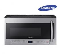 Samsung 1.6 Cu. Ft. over-the-Range Microwave with exhaust fan