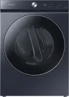 Samsung Bespoke 7.6 cu. ft. Vented Smart Electric Dryer in Brushed Navy with AI Optimal Dry and Super Speed Dry