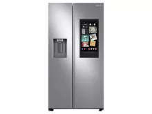 Samsung 36 in. 26.7 cu. ft. Smart Side by Side Refrigerator with Family Hub in Stainless Steel