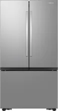 Samsung 32 cu. ft. Mega Capacity Standard Depth 3-Door French Door Refrigerator in Stainless Steel with Dual Auto Ice Maker