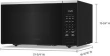 Whirlpool 1.6 cuft Countertop Microwave  with Sensor Cooking - Stainless Steel