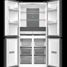 Westpoint 17 cuft Four Door Refrigerator - Black