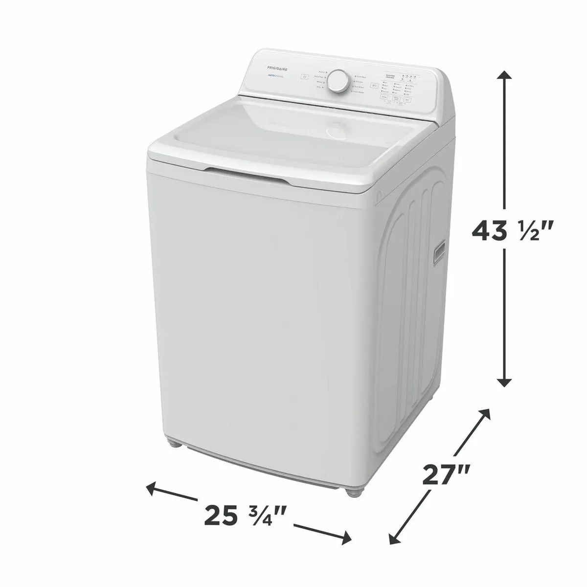 Frigidaire 4.1 cuft Top-Load Washer - White view 3