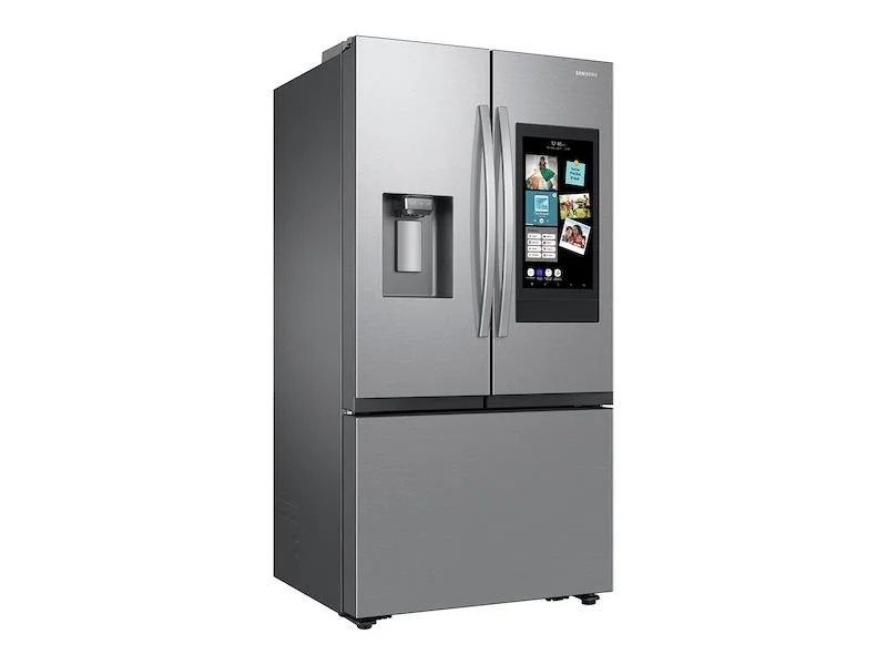 Samsung 25 cuft Mega Capacity Counter Depth 3-Door French Door Refrigerator with Family Hub - Stainless Steel view 5
