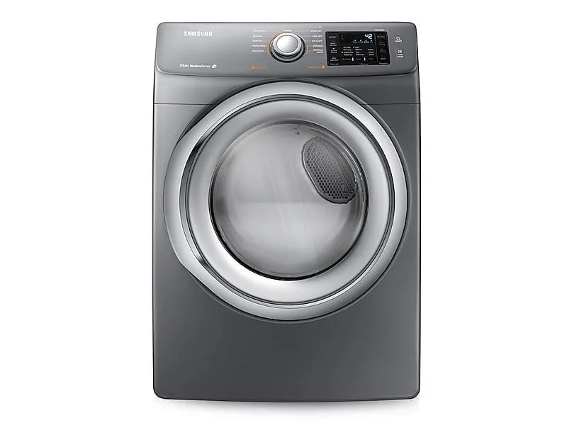 Samsung - 7.5 cuft 11-Cycle Steam Gas Dryer - Platinum view 1