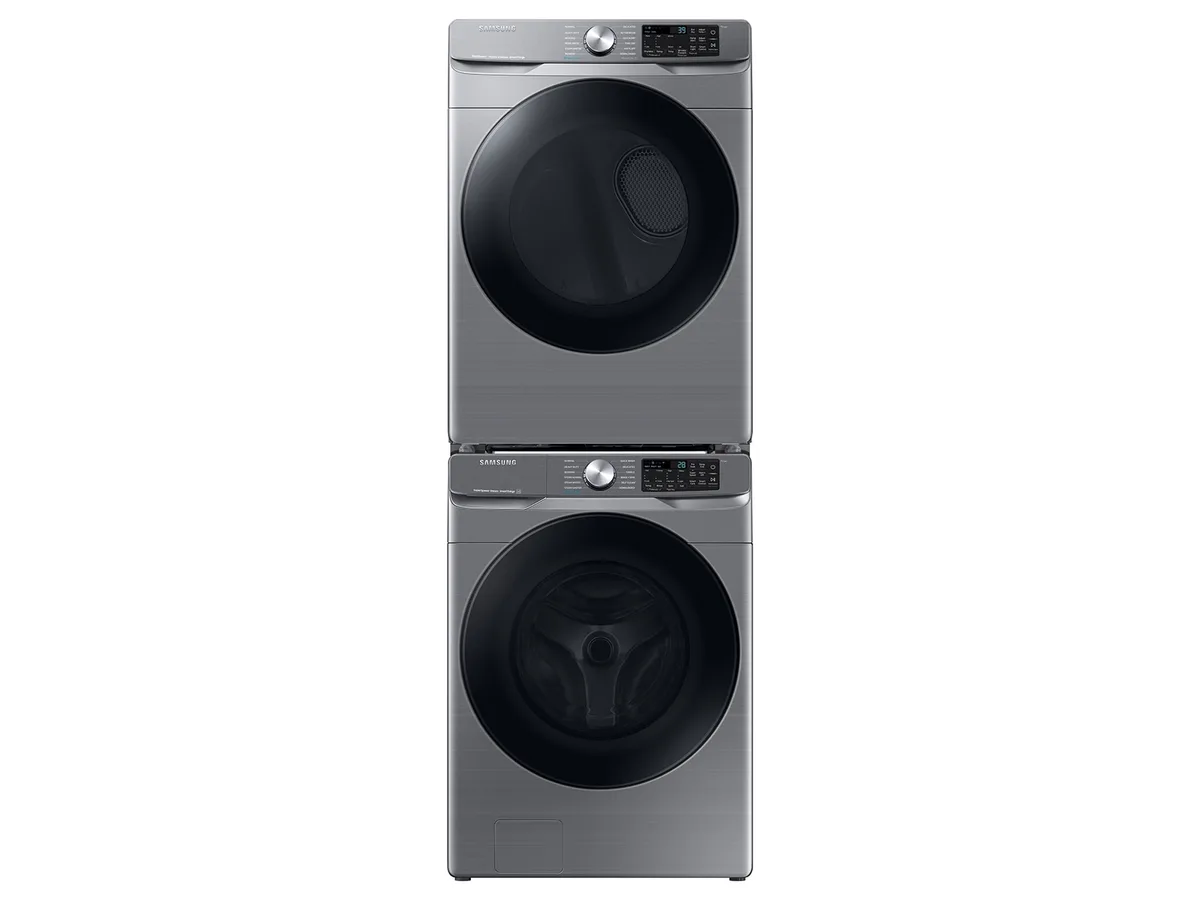 Samsung 7.5 cuft Gas Dryer with Steam Cycle - Platinum view 5