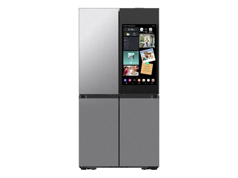 Samsung Bespoke 23 cuft 4-Door Flex French Door Counter Depth with AI Family Hub - Stainless Steel view 1