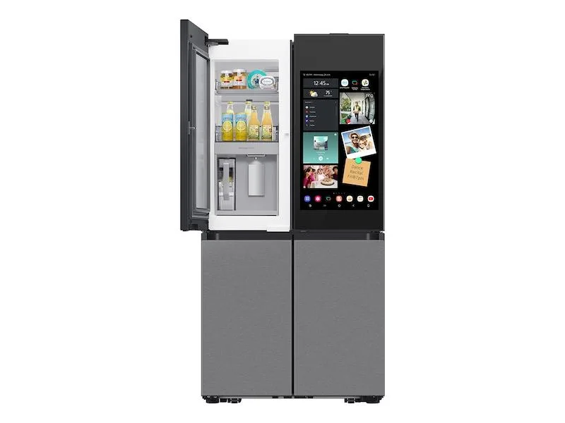 Samsung Bespoke 23 cuft 4-Door Flex French Door Counter Depth with AI Family Hub - Stainless Steel view 2
