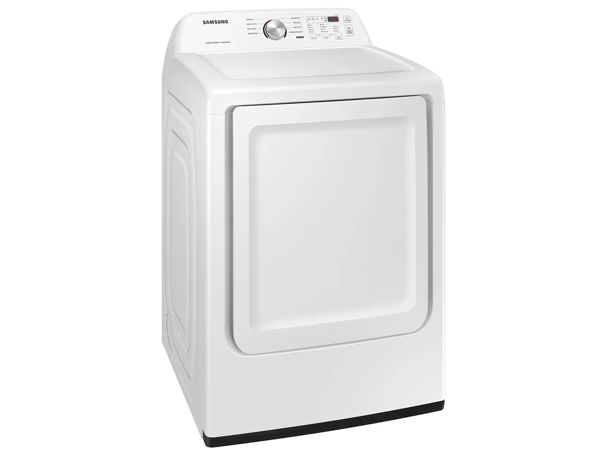 Samsung 7.2 cuft Electric Dryer with Sensor Dry - White view 1