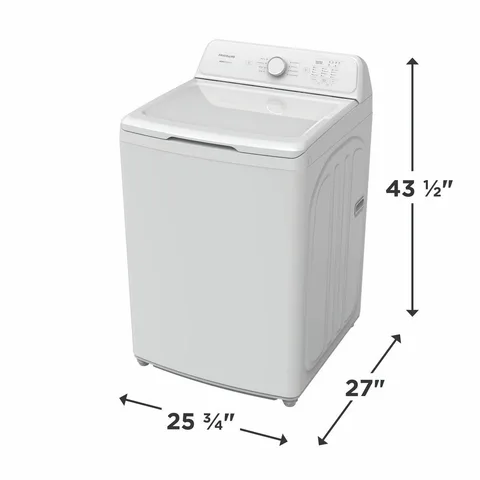 Frigidaire 4.1 cuft Top-Load Washer - White view 3
