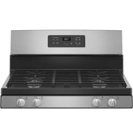 GE 30 in. 4.8 cuft Freestanding Gas Range - Stainless Steel view 3