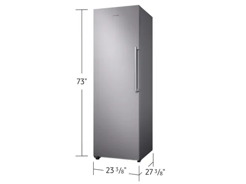 Samsung 11 cuft Frost Free Convertible Upright Freezer - Stainless Steel view 1