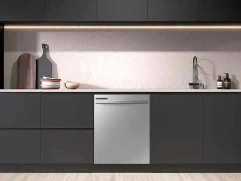 Samsung 24 in. Built-In Tall Tub Dishwasher with Adjustable Rack - Stainless Steel view 5