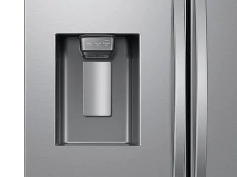 Samsung 25 cuft Mega Capacity Counter Depth 3-Door French Door Refrigerator with Family Hub - Stainless Steel view 3