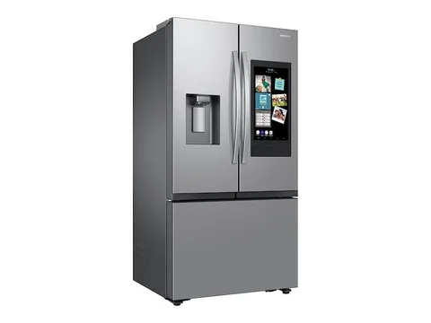 Samsung 25 cuft Mega Capacity Counter Depth 3-Door French Door Refrigerator with Family Hub - Stainless Steel view 5