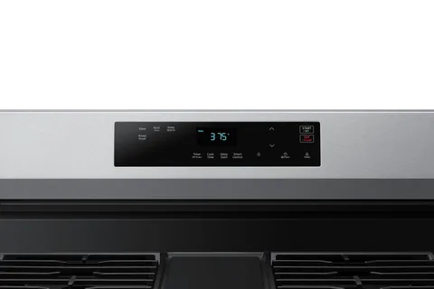 Samsung 30 in. 5-Burner Smart Freestanding Gas Range in Stainless Steel with Integrated Griddle view 6