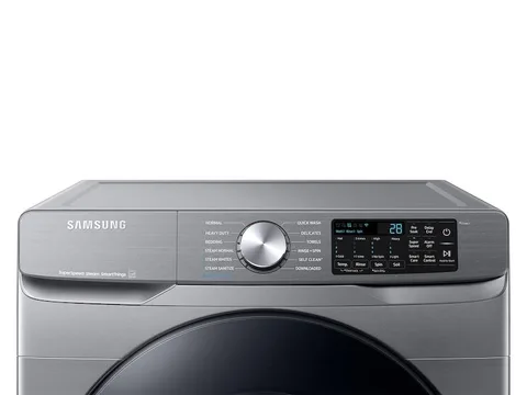 Samsung 4.5 cu. ft. Smart High-Efficiency Front Load Washer - Platinum view 2