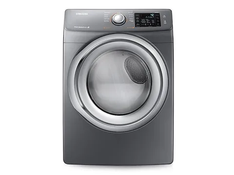 Samsung - 7.5 cuft 11-Cycle Steam Gas Dryer - Platinum view 1