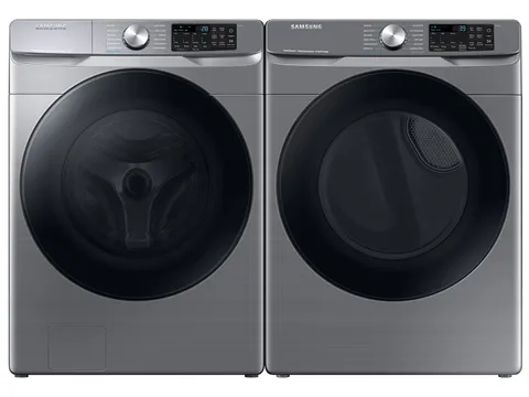Samsung 7.5 cuft Gas Dryer with Steam Cycle - Platinum view 6
