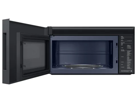 Samsung Bespoke 2.1-cuft Over-the-Range Microwave with Sensor Cooking ( Stainless steel ) view 4