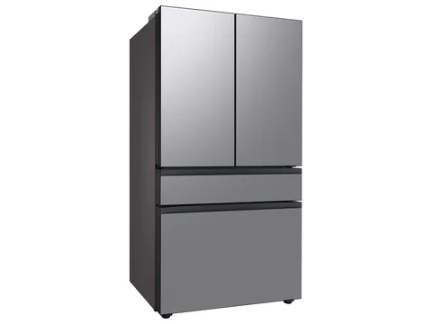 Samsung Bespoke 29 cuft 4-Door French Door Smart Refrigerator with Beverage Center - Stainless Steel