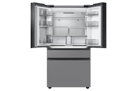 Samsung Bespoke 29 cuft 4-Door French Door Smart Refrigerator with Beverage Center - Stainless Steel view 6