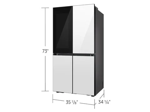 Samsung Bespoke 29 cuft Standard Depth Smart 4-Door Flex French Door Refrigerator with Beverage Zone view 6