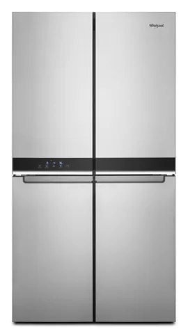 Whirlpool Counter-Depth 19.4 cuft 4 Door French Door Refrigerator with Ice Maker - Stainless Steel view 1