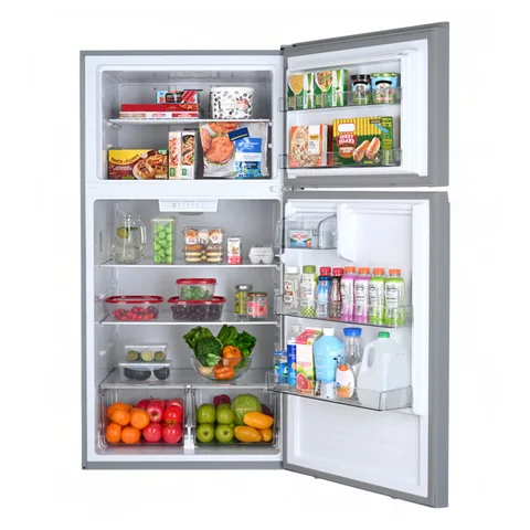 Kenmore 20.5 cuft. Top Mount Refrigerator - Stainless Steel, view 2