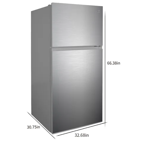 Kenmore 20.5 cuft. Top Mount Refrigerator - Stainless Steel, view 7