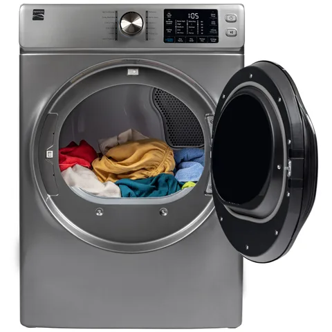 Kenmore 8.0 cuft Gas Dryer w/Steam - Stainless Steel view 2