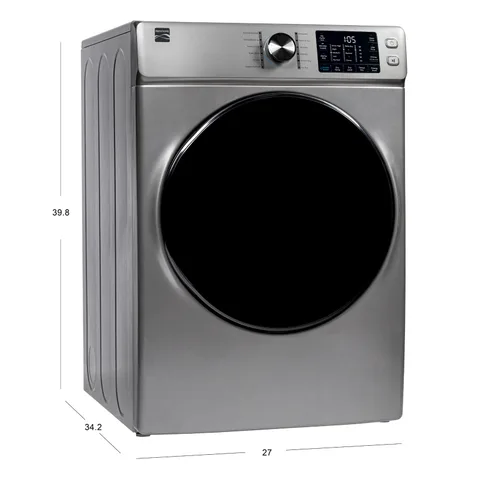 Kenmore 8.0 cuft Gas Dryer w/Steam - Stainless Steel view 7