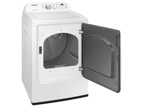 Samsung 7.2 cuft Electric Dryer with Sensor Dry - White view 8