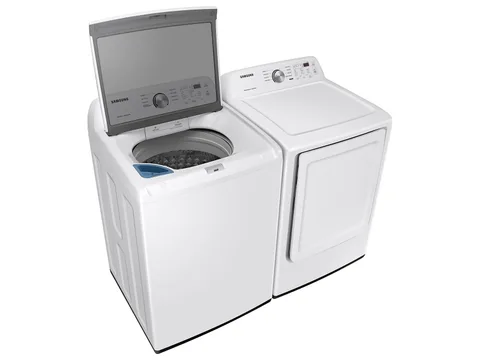 Samsung 7.2 cuft Electric Dryer with Sensor Dry - White view 12