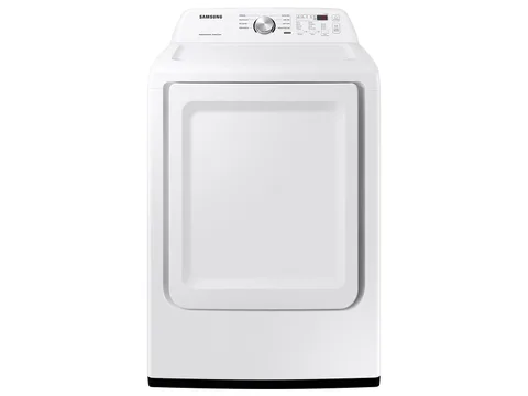 Samsung 7.2 cuft Electric Dryer with Sensor Dry - White view 7
